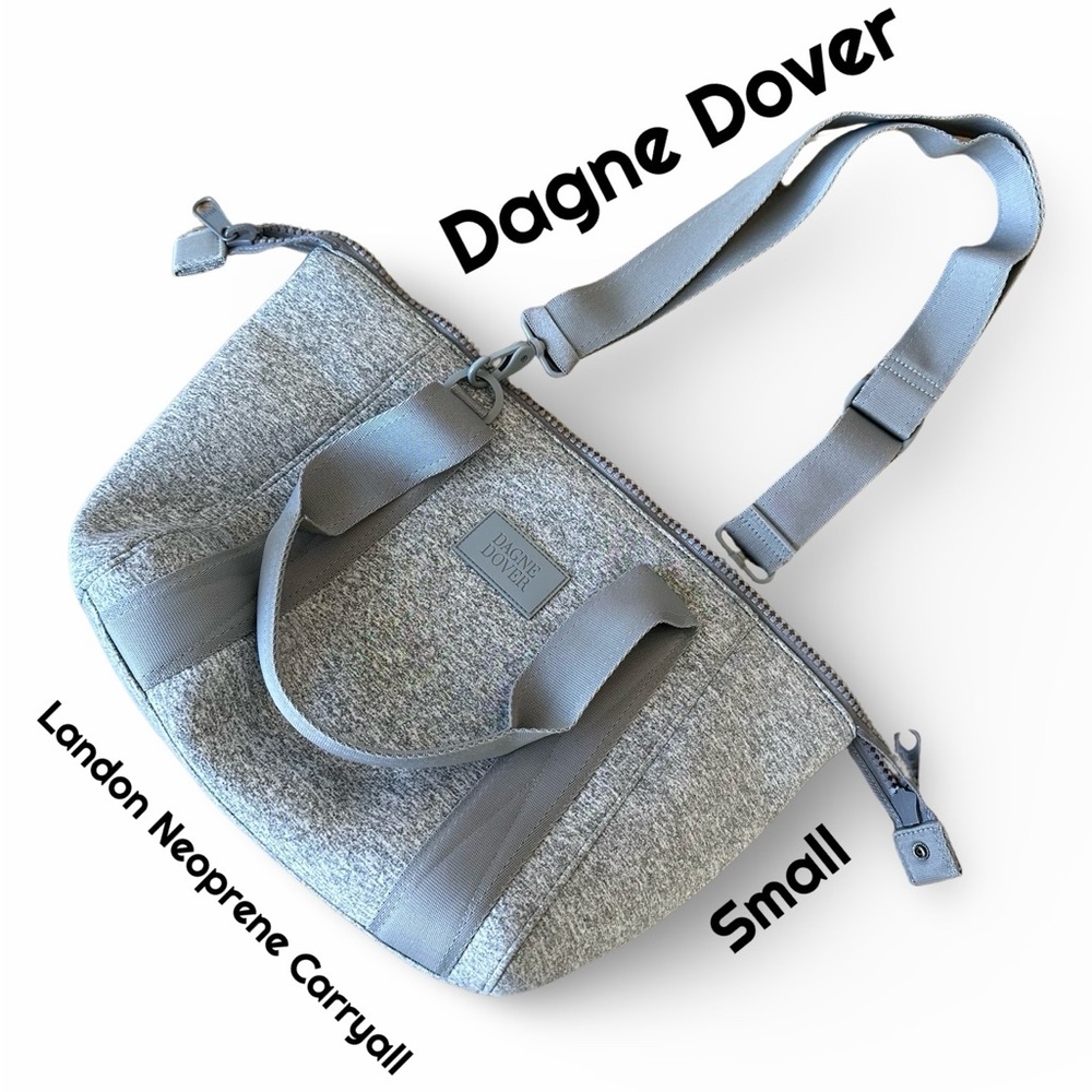 Dagne Dover Landon Neoprene Carryall Bag - Small, Grey